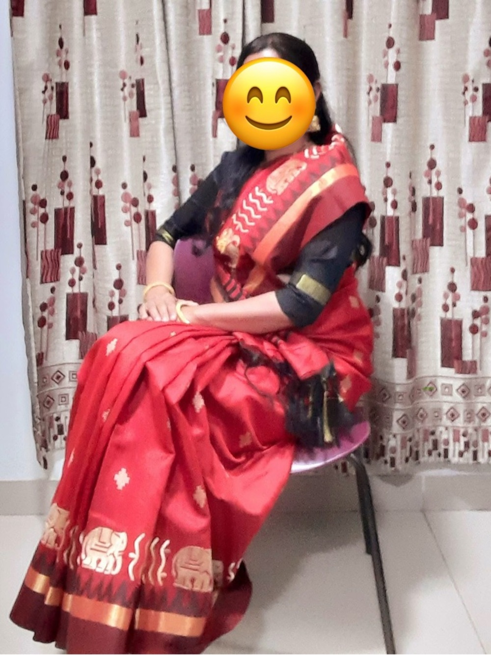 Saree with Blouse - Picture 16 of 16